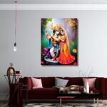 Radha & Krishna Painting