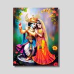 Eternal Bond of Radha & Krishna Painting - Image 5