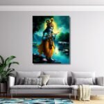 Flute by Lord Krishna Painting
