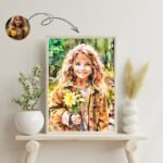 Personalized Portraits with Gloss Finish