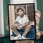 Personalized Portraits with Inkwash Effect