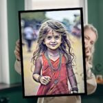 Personalized Portraits with Vivid Gouache Effect