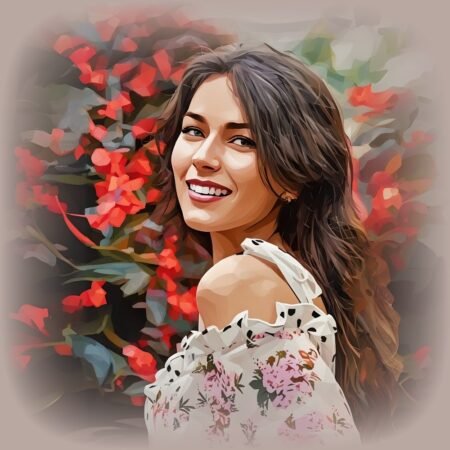 Exclusive Customized Portraits with Crystal Gloss Finish