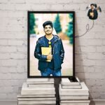 Personalized Watercolor Glossy Face Portraits