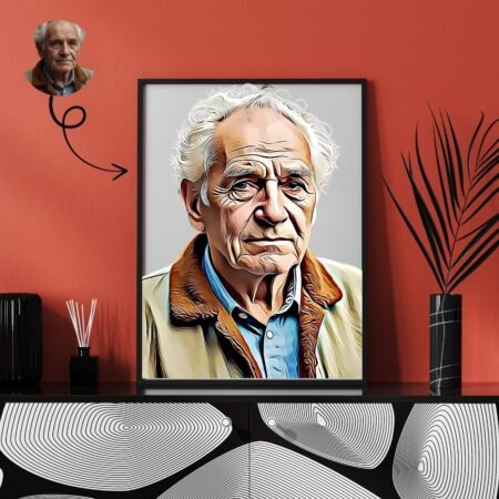 Personalized Luxurious Oil Painting Effect Digital Portrait