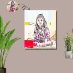 Stunning Oil Painting Effect Digital Portrait