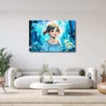 Dreamy Fairy in a Magical Woodland