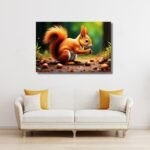 Fantasy squirrel painting