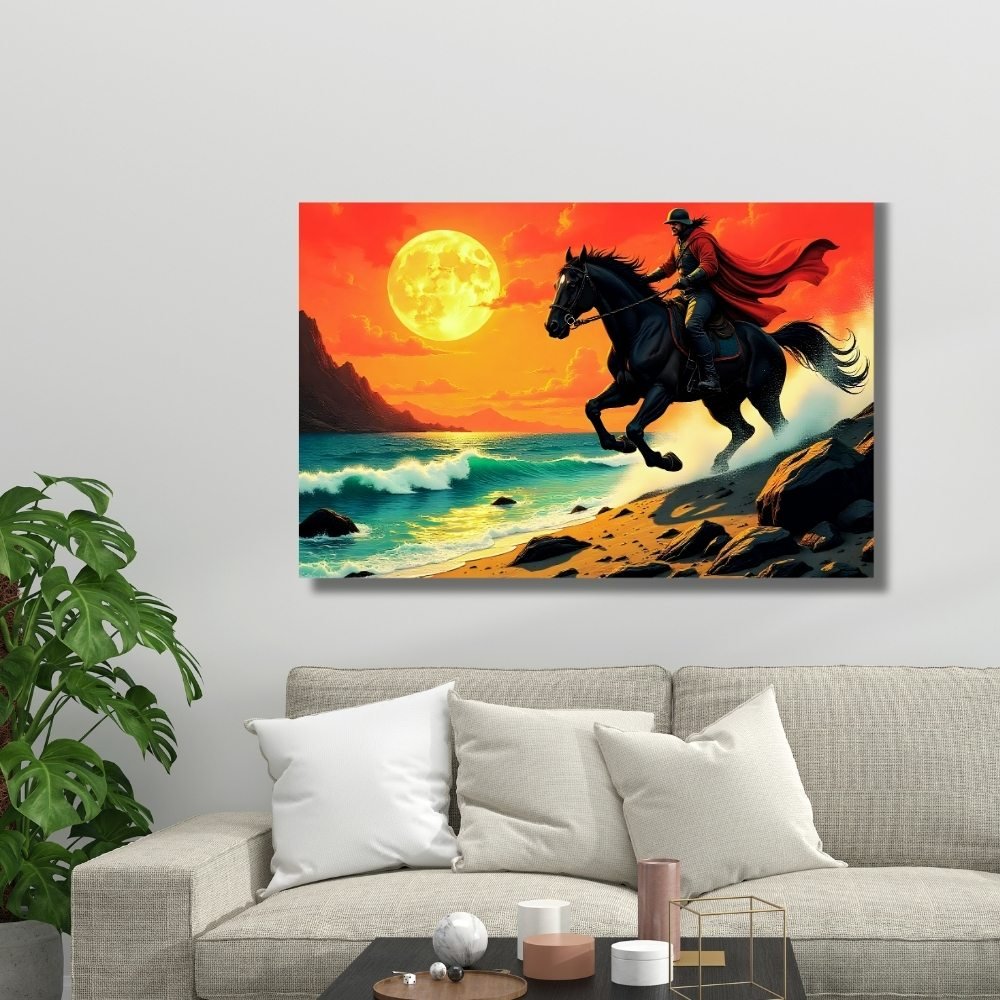 Horseman of the Crimson Evening
