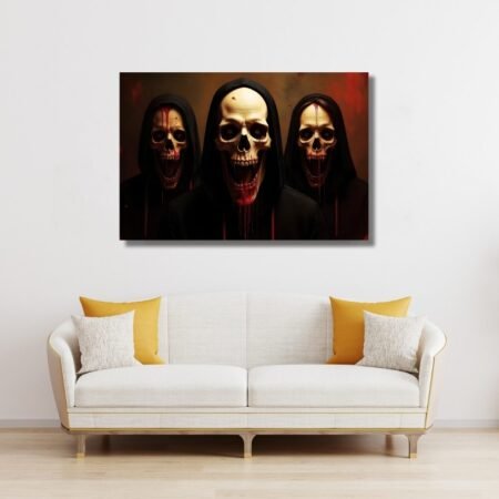 Three Hooded Harbingers