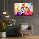 Radha Krishna's Serene Moment Artwork - Image 4