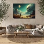 contemplation of mortality artwork