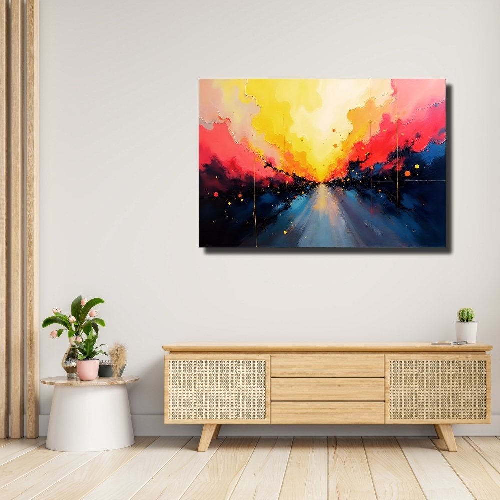 Colorful Chaos in Motion
