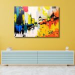 Abstract Echoes of Urban Life