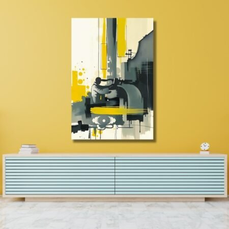 Workforce Shaped Abstract