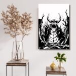 Black & White Horror Art