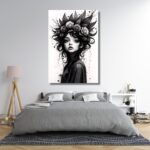 Girl with Floral Crowned