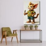 Brave Cat Art