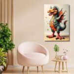 Colorful Cheerful Dragon
