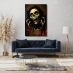 Undead Skull of Horror Artwork - Image 2