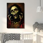 Undead Skull of Horror Artwork - Image 3