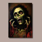 Undead Skull of Horror Artwork - Image 5