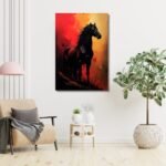 Horse Abstract Background