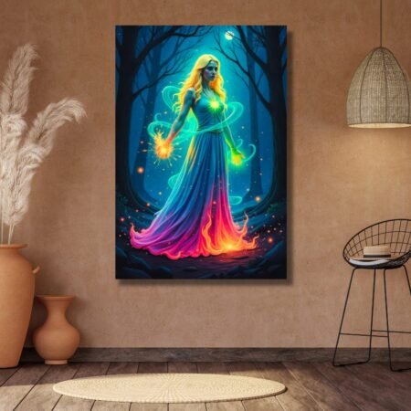 Girl Wandering Forest